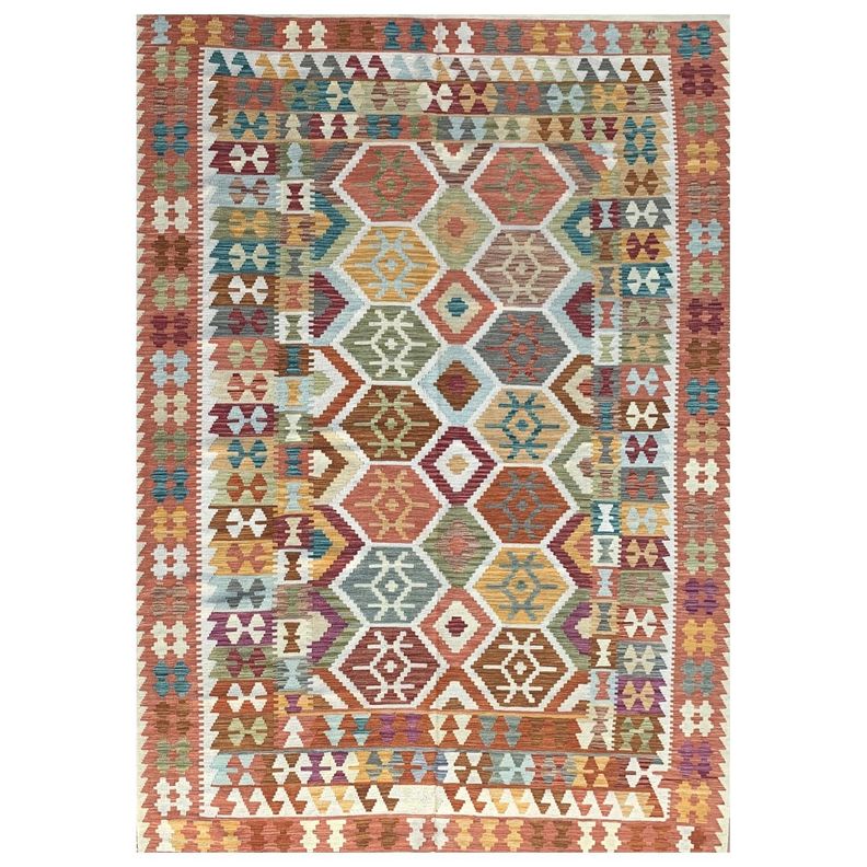 Alfombras Kilim Vegi 206 x 289 cm - Hecha a Mano-0