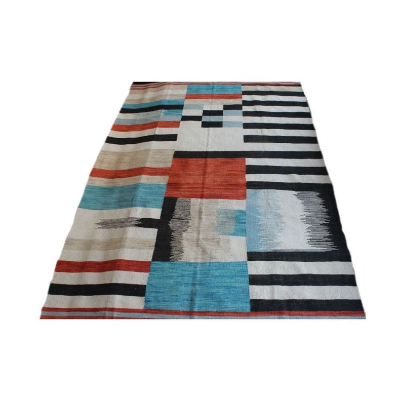 Alfombra Kilim Moderno 200 x 294 cm - Hecho a Mano-0