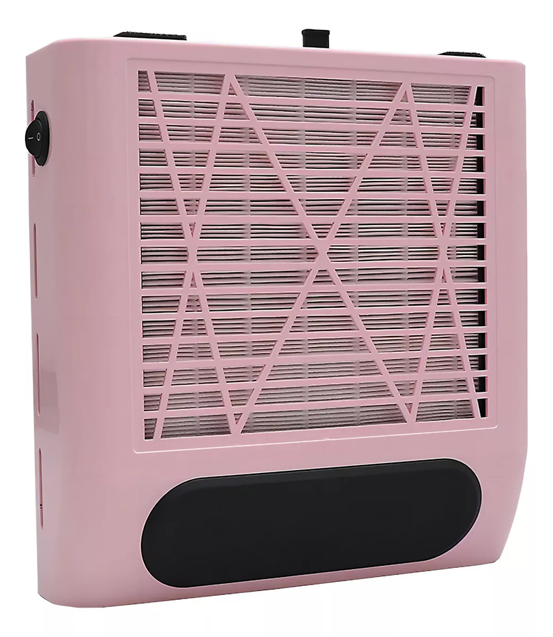 Extractor De Polvo Genérico Para Uñas Profesional 80w Manicure Color Blanco 220v-1