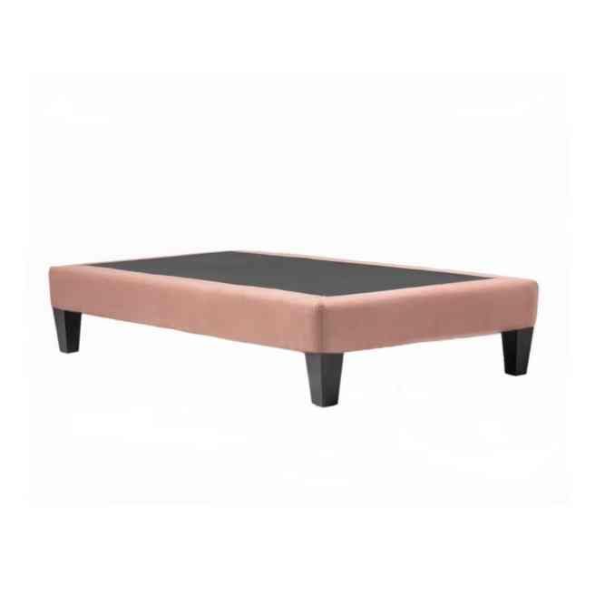 BASE CAMA MAX 1,5 PLAZA PALO ROSA