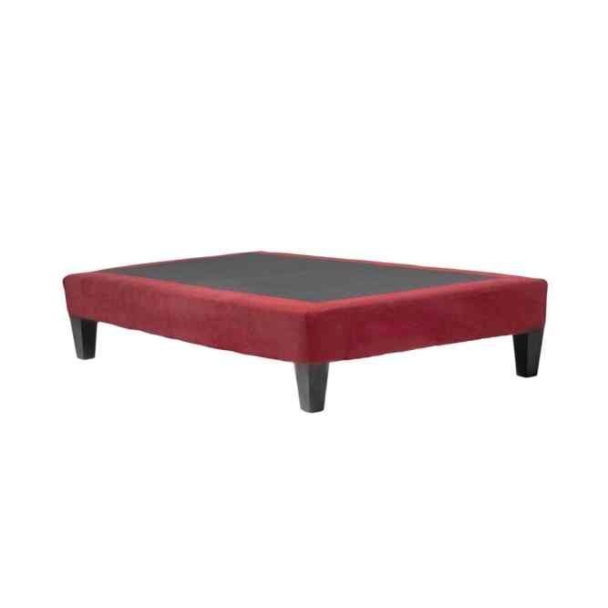 BASE CAMA MAX 1,5 PLAZA ROJO