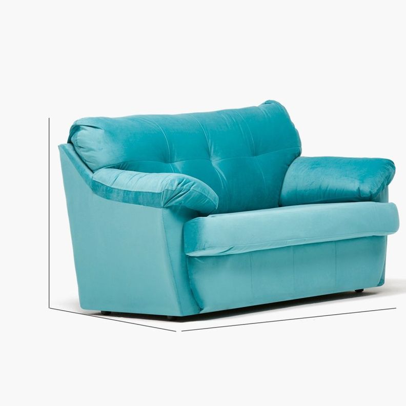 Sofa Caburga 2c Turquesa-1