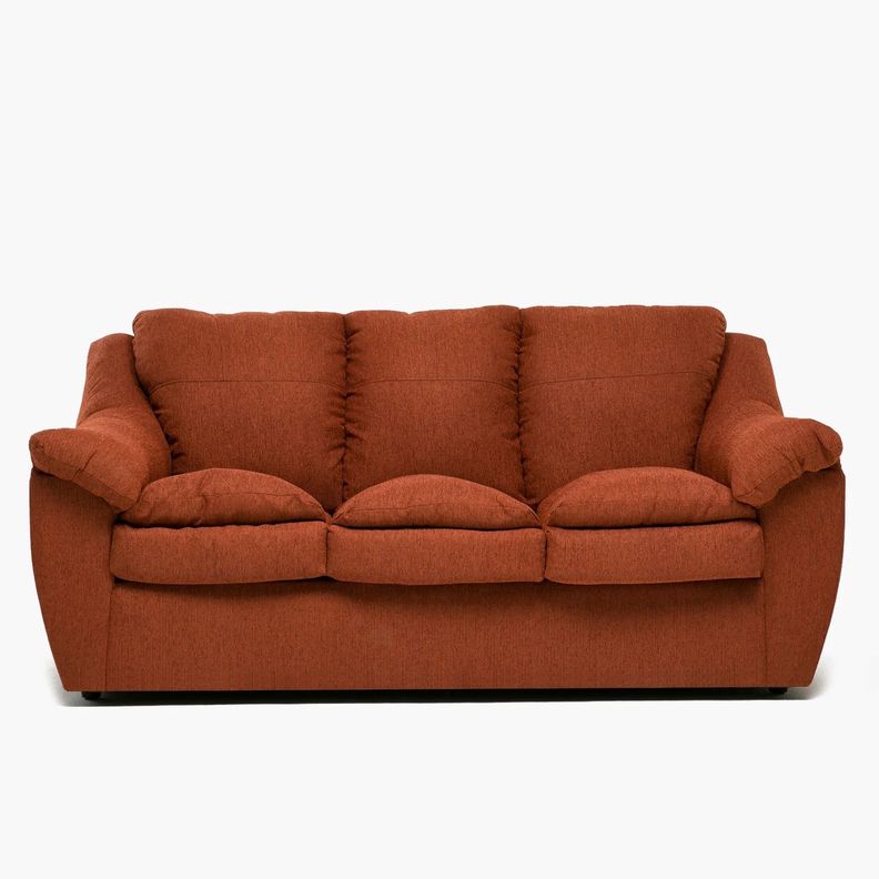 Sofa Galicia 3 Cuerpos Terracota