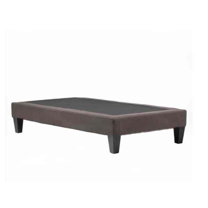 BASE CAMA MAX 1,5 PLAZA GRIS