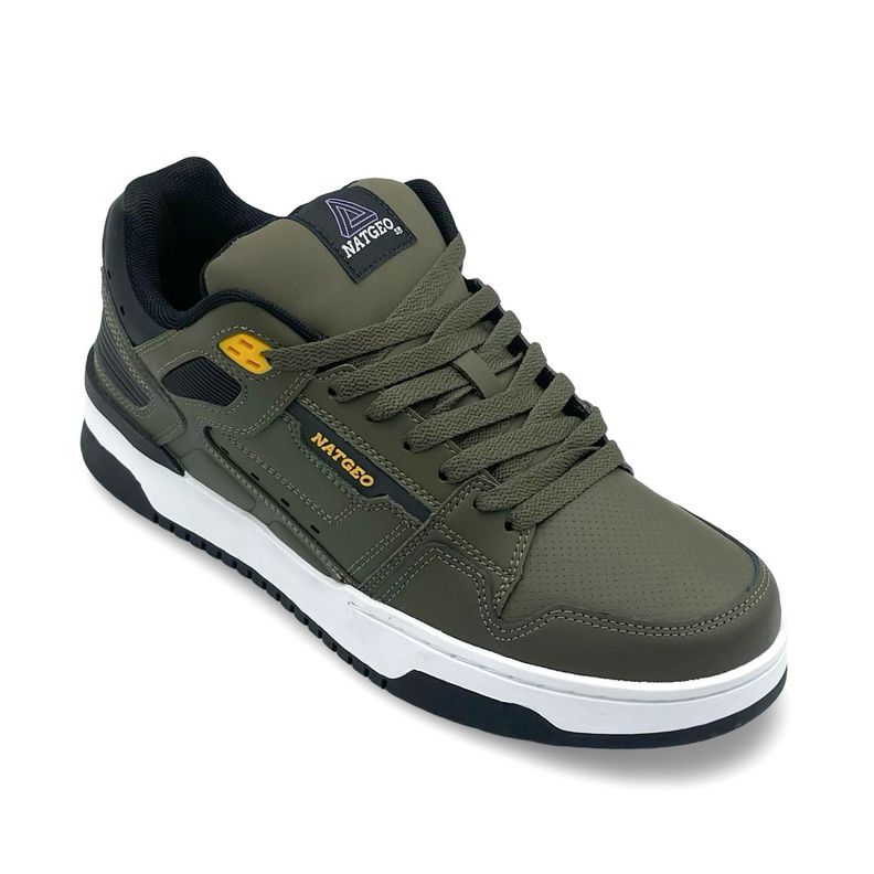 Zapatilla Urbana Verde Hombre Nat Geo-4