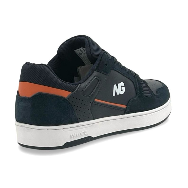 Zapatilla Urbana Cuero Navy Hombre Nat Geo-1