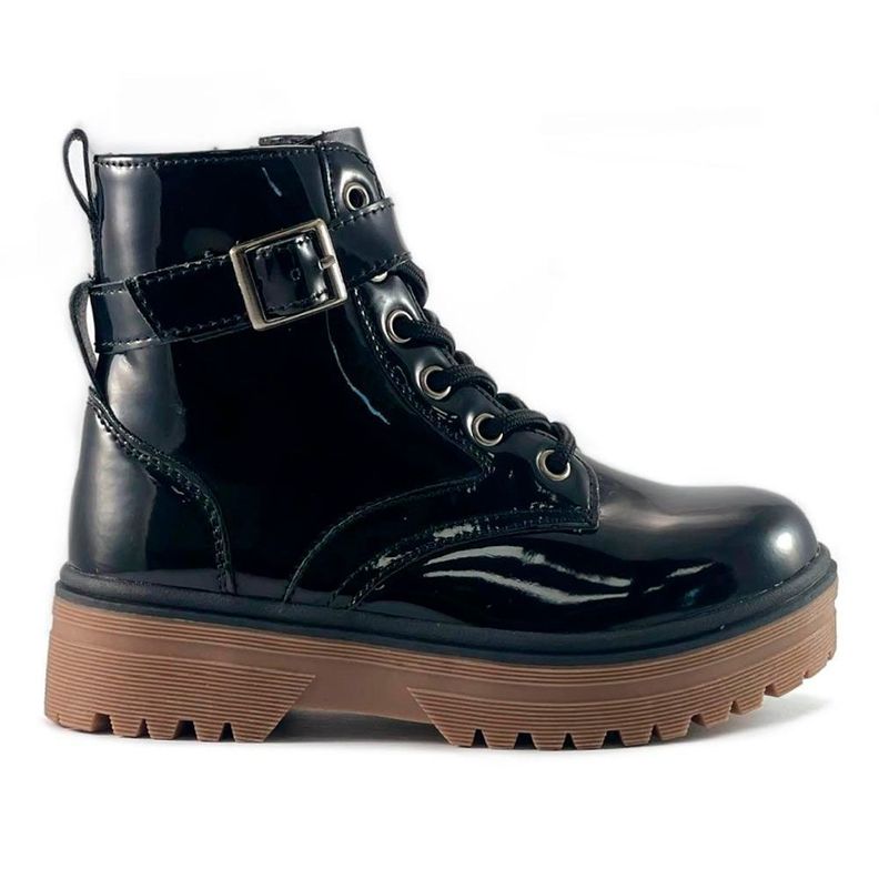 Botin Black Con Bolsillo Removible  Nina Verazzi Negro 30