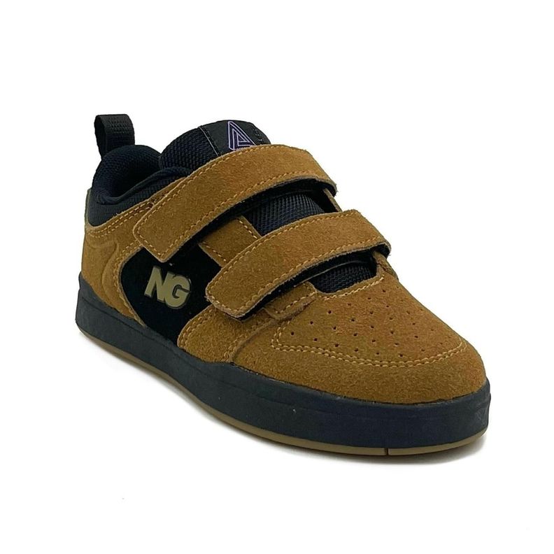 Zapatilla Urbana Niño Cuero Velcro NatGeo (28 a 34)-1