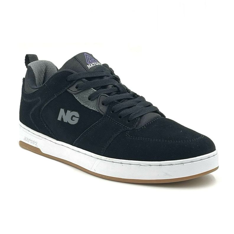 Zapatilla Urbana Cuero Black Hombre Natgeo-3