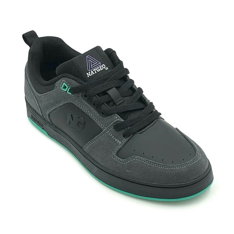 Zapatilla Urbana-Skate Cuero Hombre NatGeo-4