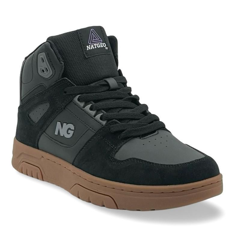 Zapatilla Urbana Caña Cuero Natgeo-3