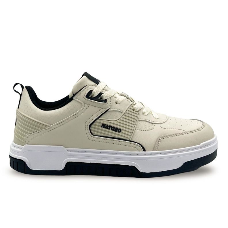 Zapatilla Urbana Crema Hombre Nat Geo-0