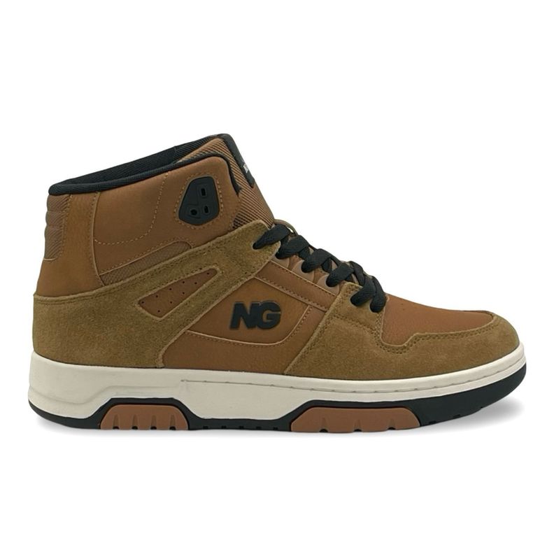 Zapatilla Urbana Caña Cuero Hombre Natgeo-0