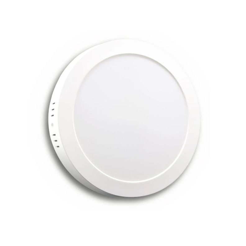 Panel Led Slim Sobrepuesto Cuerpo Plástico luz fría 6500K 20W - Macrotel-1