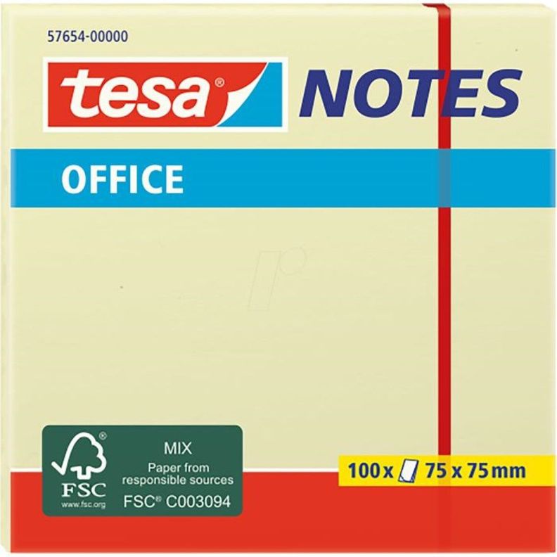 Tesa Notas Adhesivas 75x75mm-0