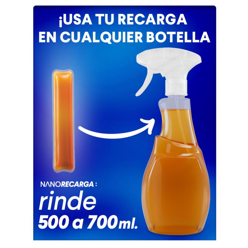 Antigrasas Recarga Rinde 600ml - Deysa Nanolife-2