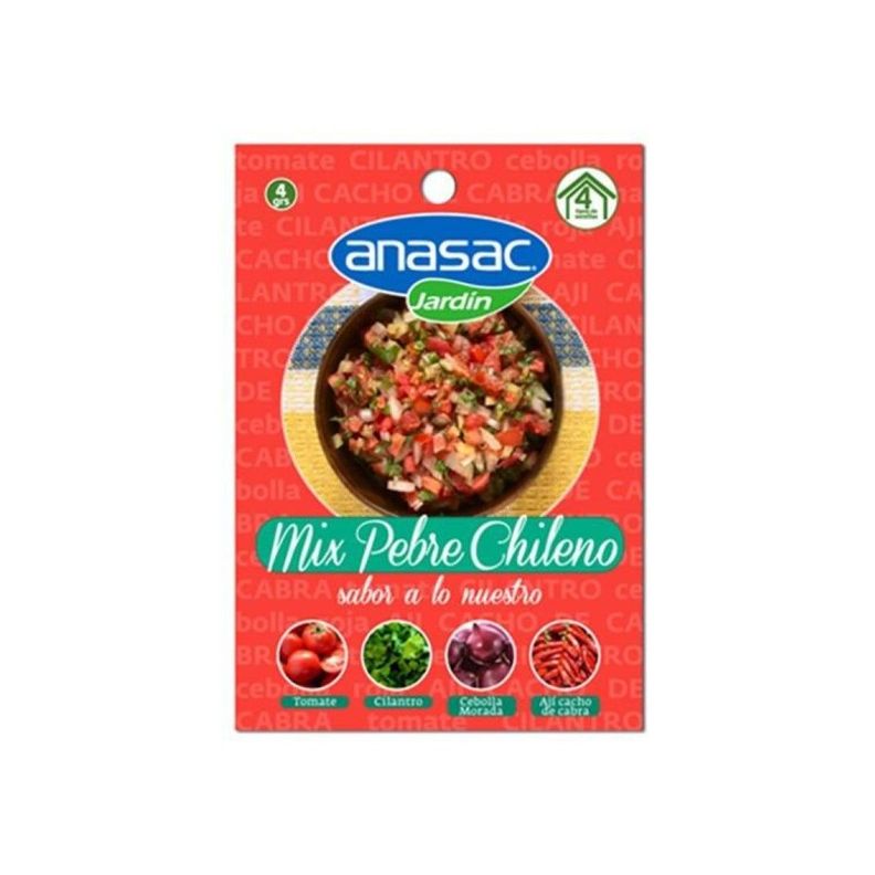 Anasac Semilla Mix Pebre Chileno 4grs-0