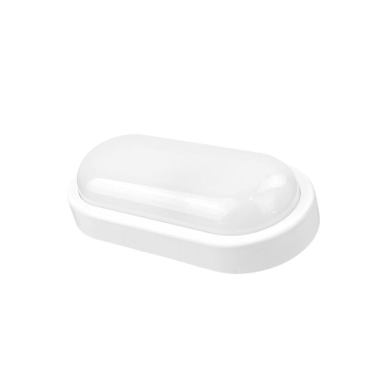 Foco LED tipo tortuga Exterior Cuerpo Plástico luz fría 6500K 12W - Macrotel-1