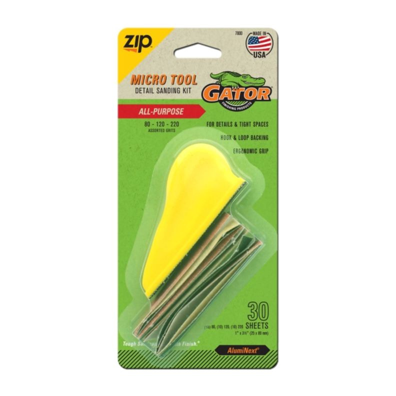 Kit de lijado pequeño 30 hojas - Gator-0
