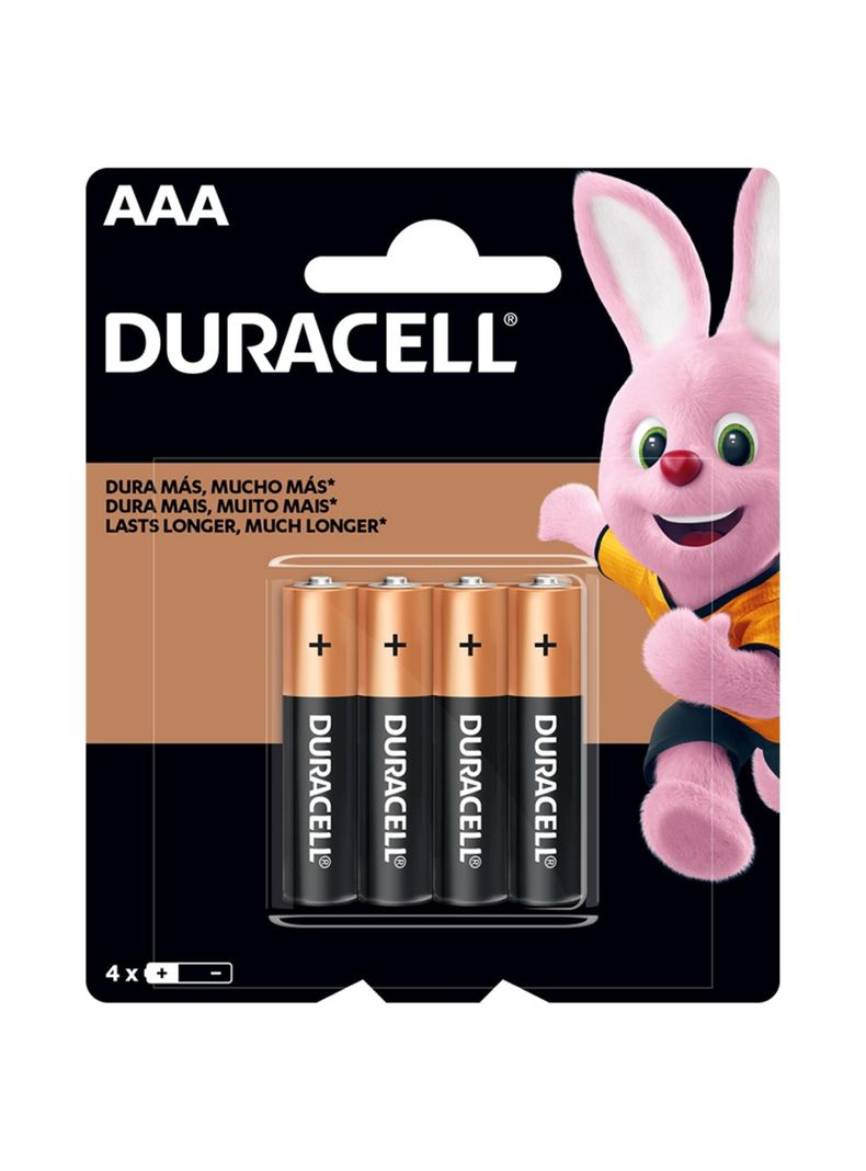 Duracell Pilas Alcalinas Aaa 4 Un.-0