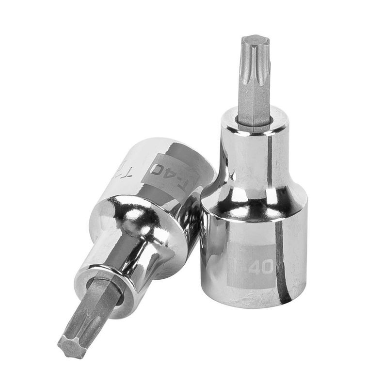 Dado de Punta Torx Cuadrante 1/2" T40 Truper-0