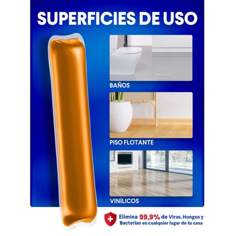 Limpiapisos Desinfectante Kit de inicio Citrico Promoción 1lt + Recarga - Deysa Nanolife-2