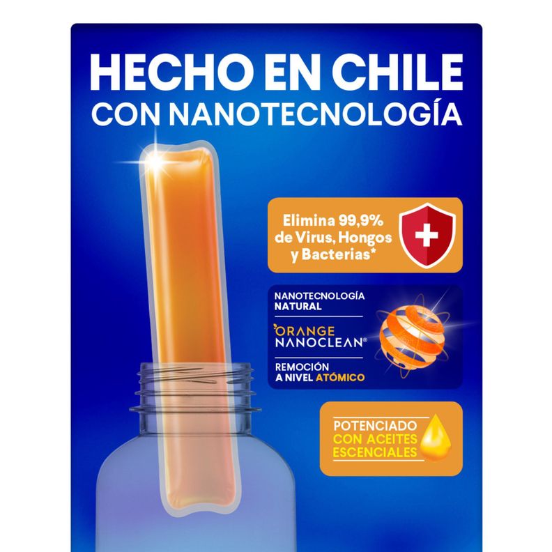 Limpiapisos Desinfectante Kit de inicio Citrico Promoción 1lt + Recarga - Deysa Nanolife-4