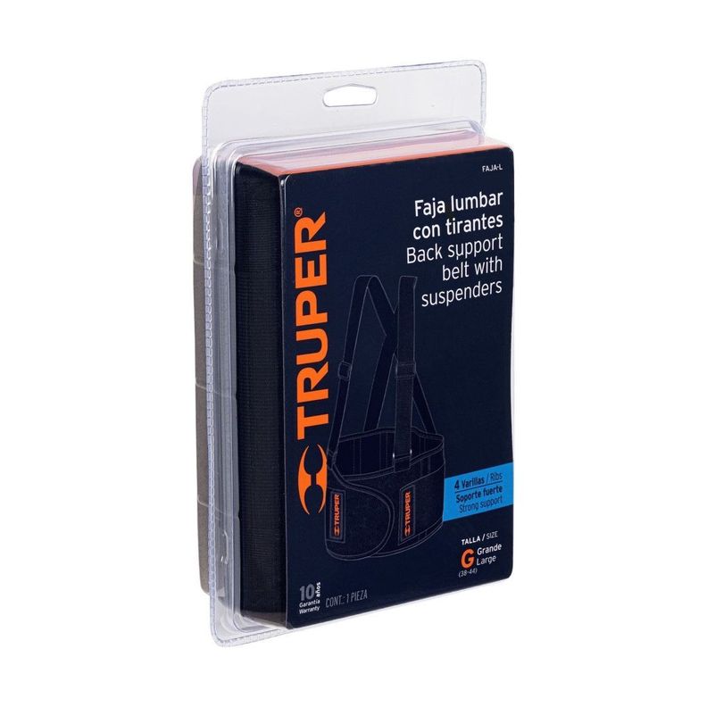 Faja Lumbar L Truper-0