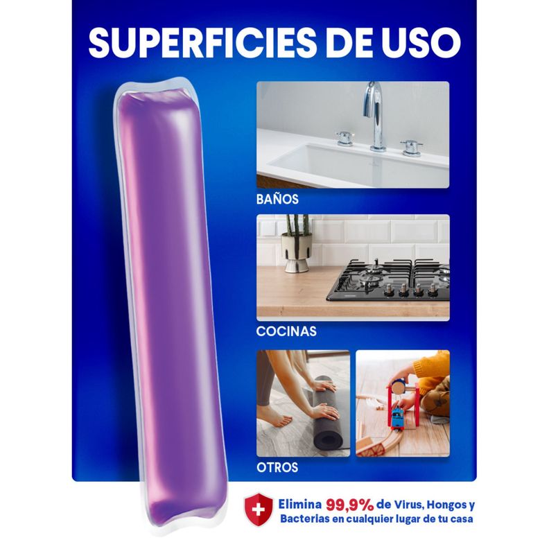 Limpiador multiusos Recarga Lavanda Rinde 600ml - Deysa Nanolife-2