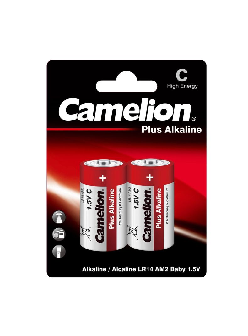 Pilas Alcalinas Plus C 2un - Camelion-0