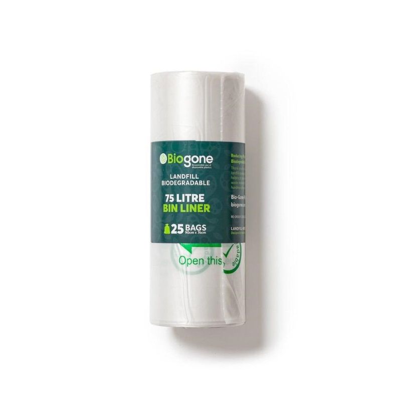 Biogone Bolsa De Basura Biodegradable 75l 25un-0