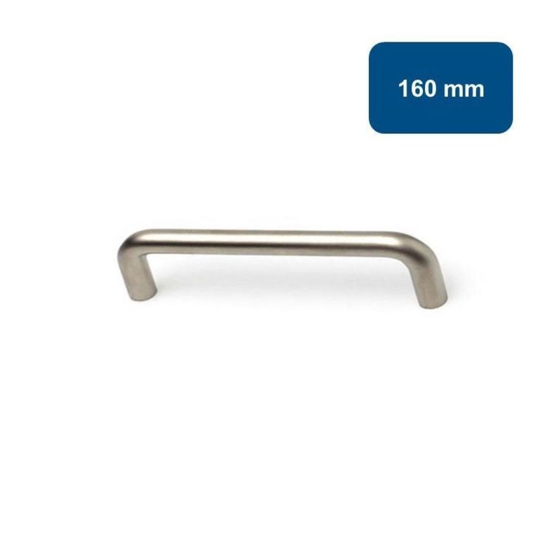Manilla Tirador Para Cajones Mónaco Acero 160mm Dmc-0