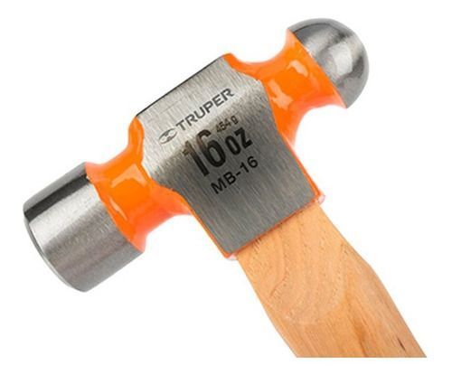 Truper Martillo Mecanico Mango Madera 16oz / 14 -1