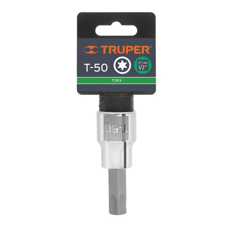 Truper Dado De Punta Torx Cuadrante 1/2  T50-0