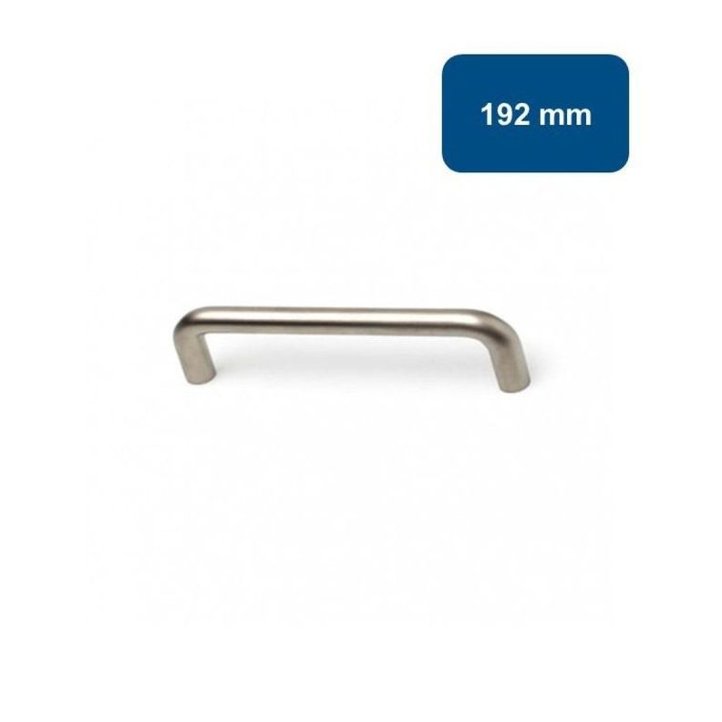 Manilla Tirador Para Cajones Mónaco Acero 192mm Dmc-0