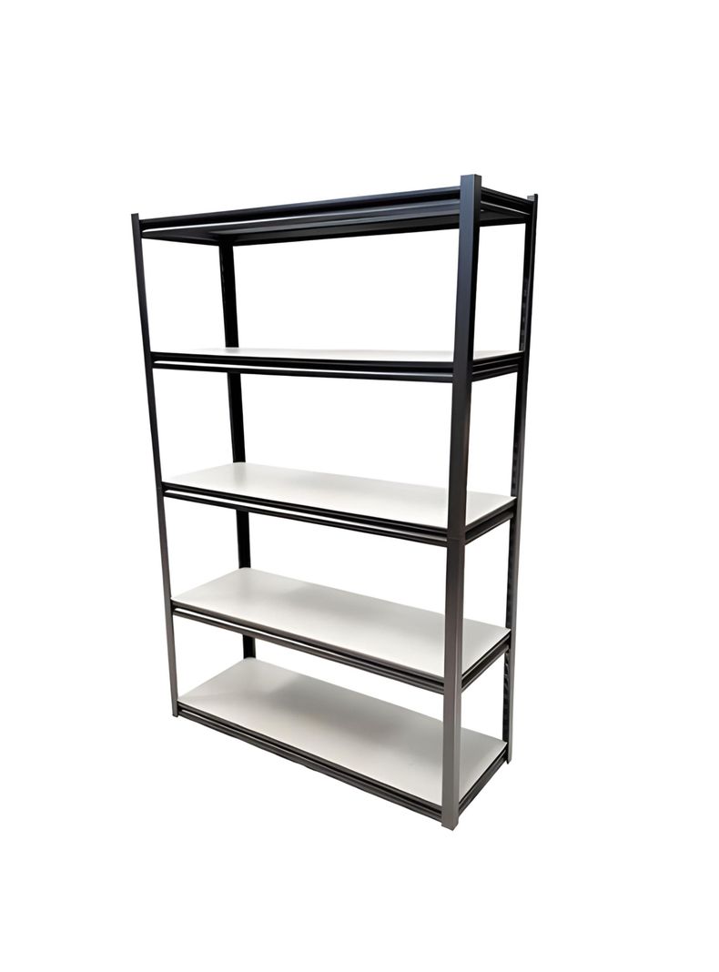 Estantería ensamblable sin pernos 5 repisas 1250kgs 0.91x0.46x1.82mts - Toolmax-0