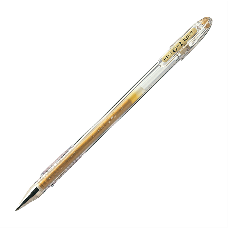 Lápiz Gel G-1 0.7 Oro Metalizado Pilot-0