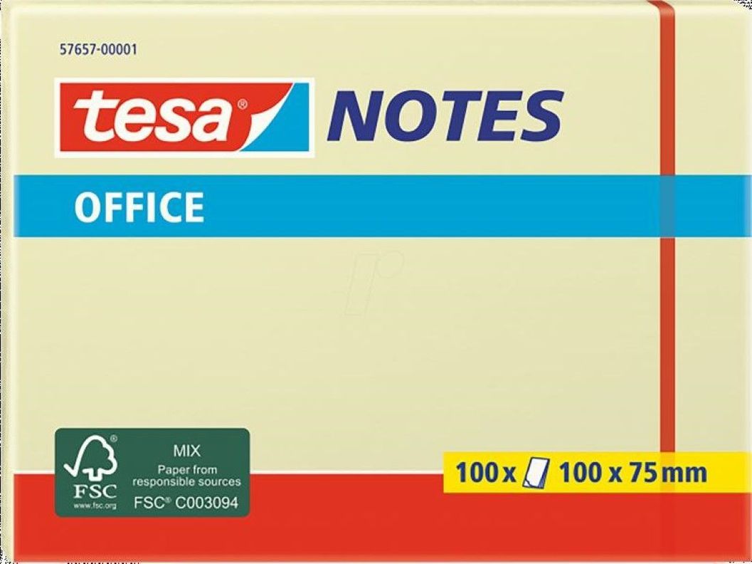 Tesa Notas Adhesivas 100x75mm-0