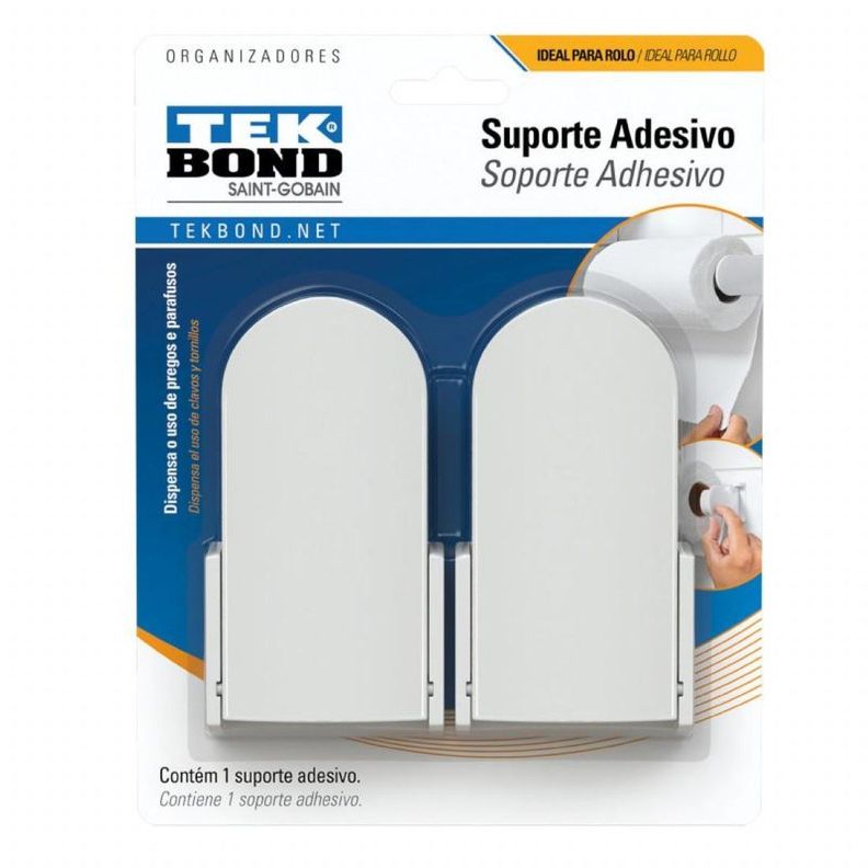 Organizador De Baño Cocina Adhesivo Toalla De Papel Tekbond-0