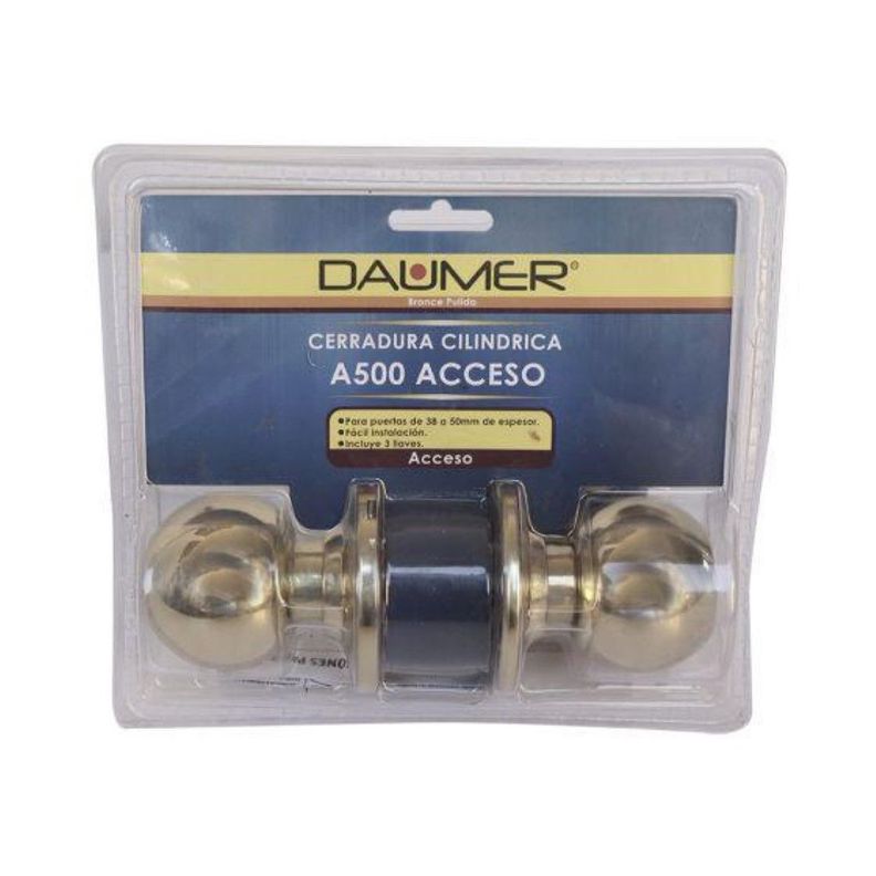 Cerradura Acceso A500 Bronce Lioi-0
