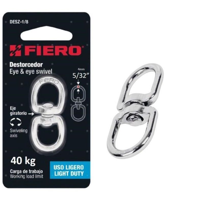 Destorcedor Para Cable 5/32  / 40kg Fiero-0