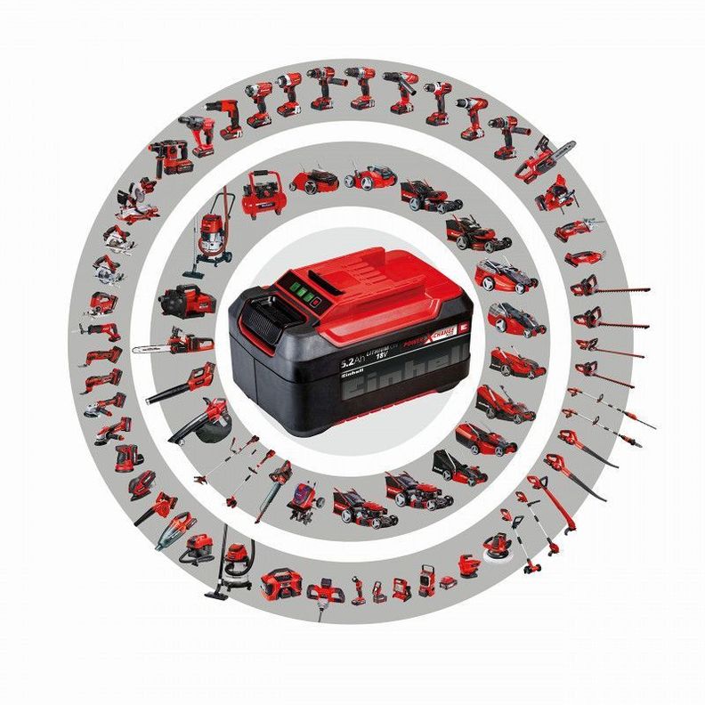 Einhell Kit Inicio Cargador + Batería 18v 4,0ah-3