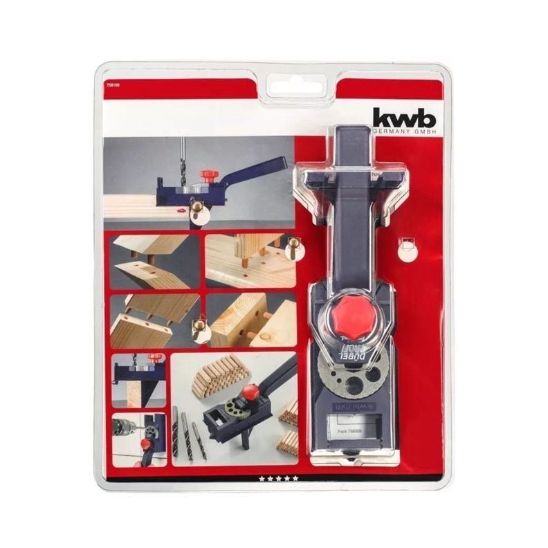 Set Entarugador con tarugos y broca 154 piezas KWB-1