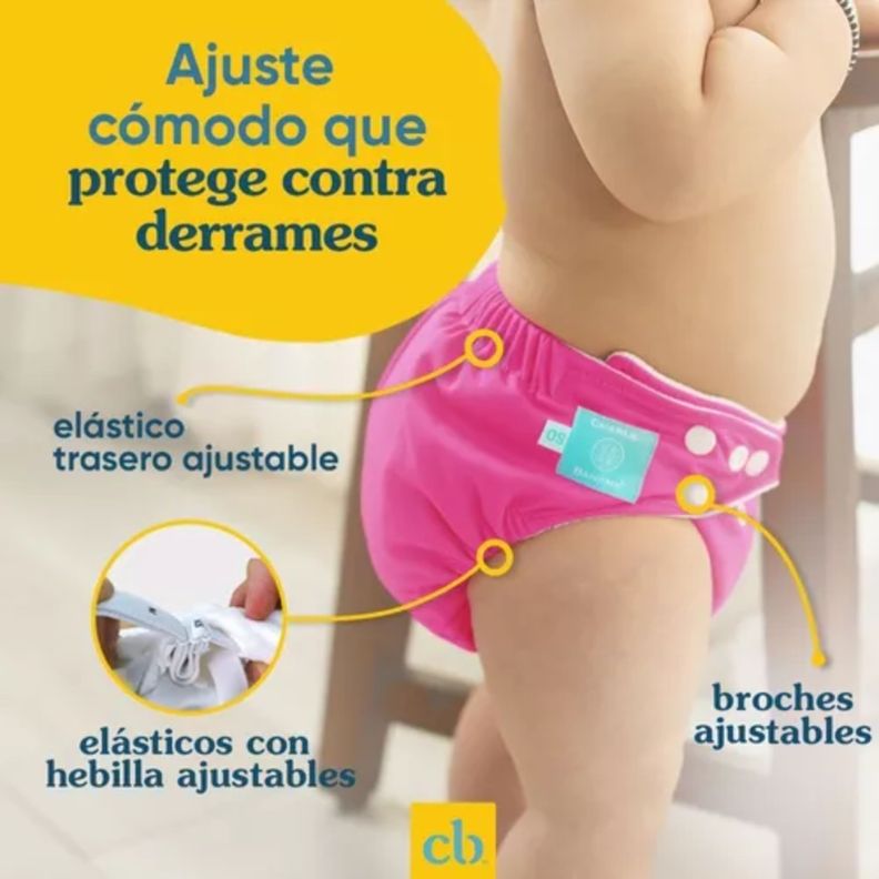 Pañales Niño reutilizables Rider 3 + 6 insertos - Charlie Banana-2