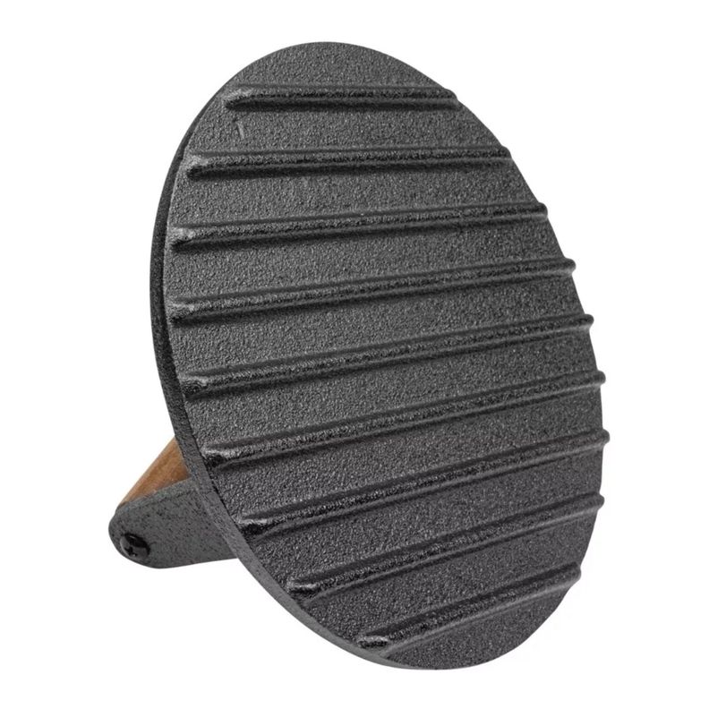 Prensa de Hamburguesas Fierro Fundido 17.5cms Grilltech-2