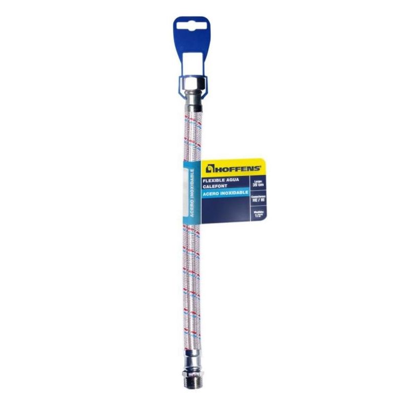 Flexible De Agua Calefont Acero Inox Hi-he 1/2 25cms Hoffens-0