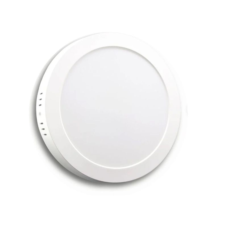 Panel Led Slim Sobrepuesto Cuerpo Plástico luz fría 6500K 12W - Macrotel-1