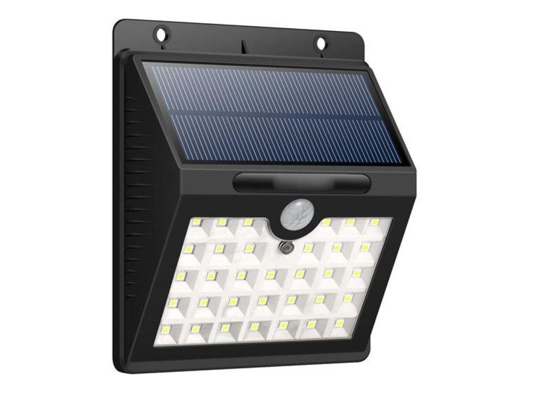 Foco Solar Con Sensor 0.55w 60lm 3000k Globaltronics-0
