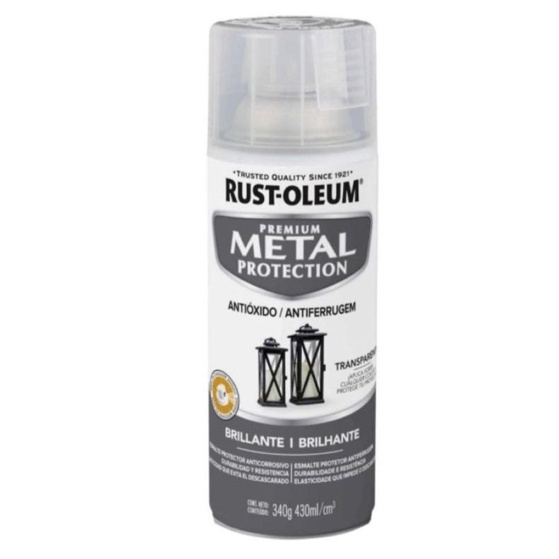 Spray Aerosol Metal Brillante Transparente Rust Oleum-0