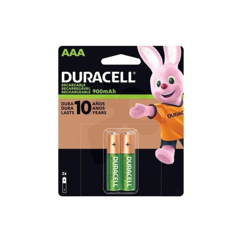 Duracell Pilas Recargables Aaa 900mah 2un.-0